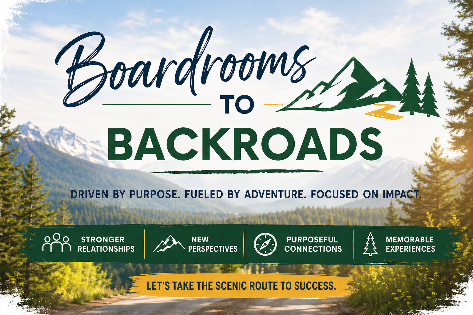 Mountain trail at sunrise representing Kristina Manuel’s expedition leadership brand